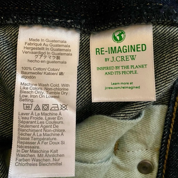 J Crew mens denim. New, never worn size 34”x30” darker indigo color - Picture 6 of 6